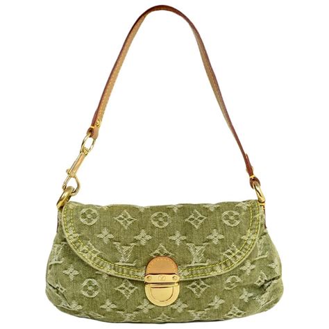 louis vuitton pochette green|Louis Vuitton Pochette monogram.